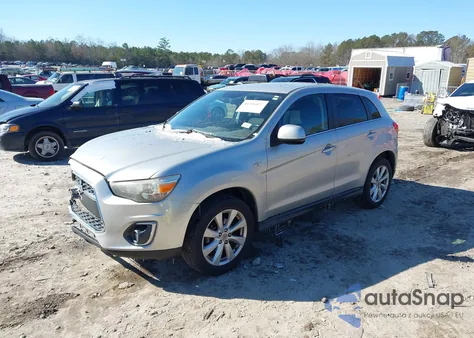 2014 Mitsubishi Outlander Sport Se z USA, uszkodzony, nr VIN 4A4AP4AU6EE007563